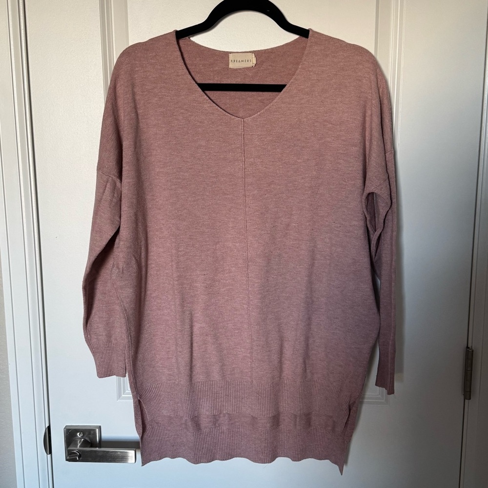Boutique Pink Sweater by Dreamers